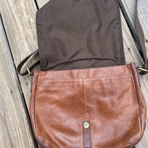 Fossil leather crossbody bag - Picture 7 of 9